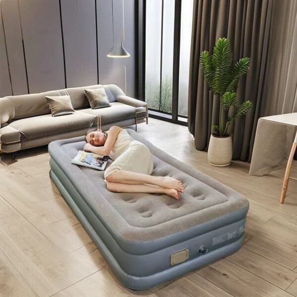 Automatic inflatable air bed