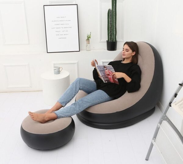 2 pcs inflatable sofa chair(electric pump)
